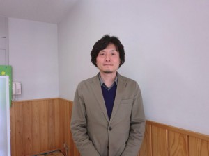 「今後は復興公営住宅でのコミュニケーションづくりと仮設住宅に残る方へのケアが課題になる」と話す片柳光昭さん。